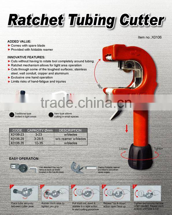 Ratchet Tubing Cutter