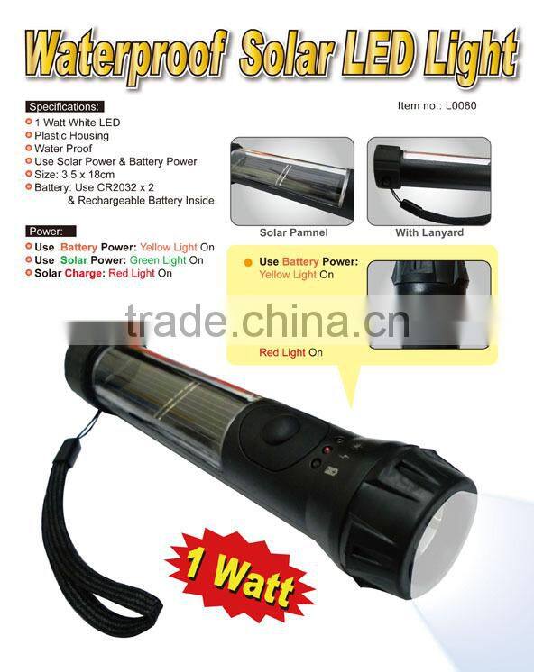 Waterproof Solar LED Light
