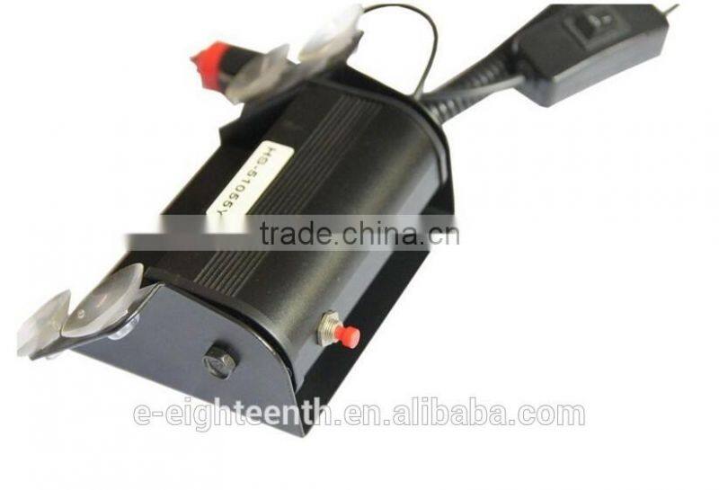 Cheap 4 LED EMERGENCY WINDSHIELD SUCKER WARNING STROBE FLASH LIGHT FOR CAR YELLOW 12V