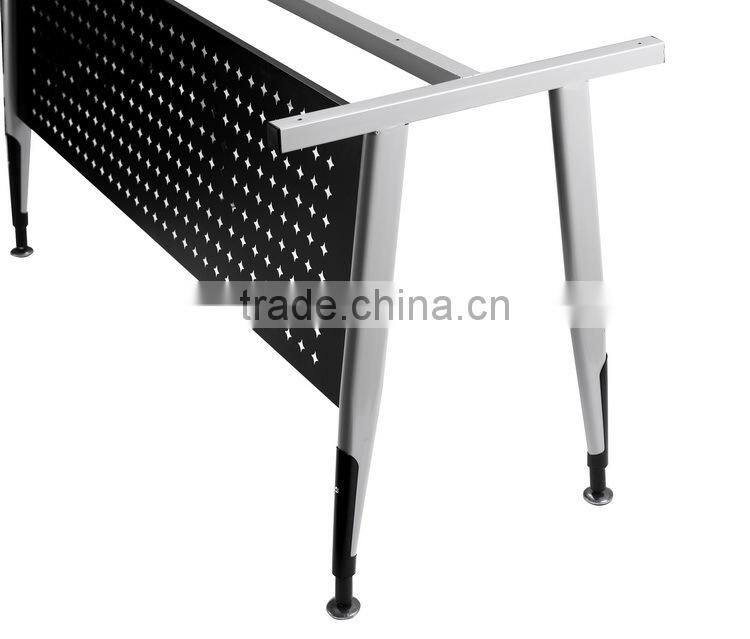 Factory Price Custom Made Leg Frame Modern Office Reception Desk