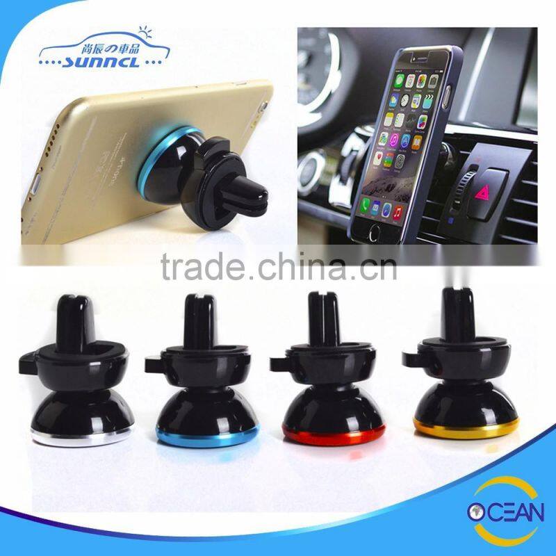 Clever Easy to Use Car Air Vent Mobile Phone Holder with Multi Colors