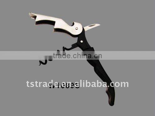 2014 Stainless Steel Multi function Keychain wine bottle opener W108BP