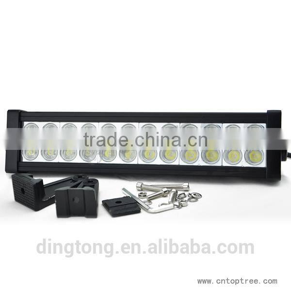 72W C REE quad row led light bar double row 72 watt off road lightbar