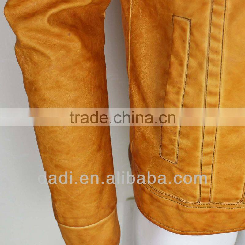 Fashion Leather Field Jacket