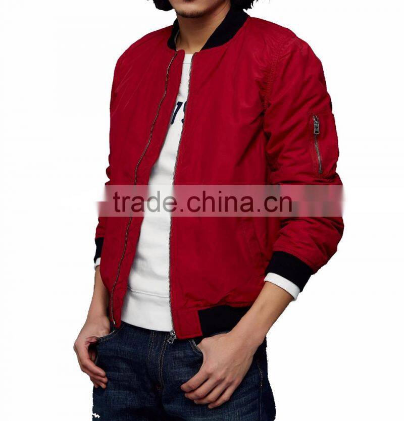 Simple and practical zipper pilot short jacket/men pilot jacket/airline pilot jackets