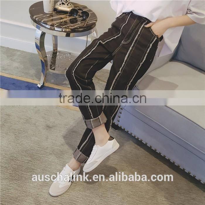 fashion chic german style destroyed jeans factory wholesale china