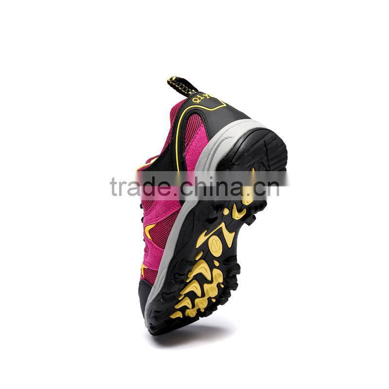 fashion outdoor women hiking shoes sneakers have sample for female, good quality outdoor shoes climbing boots for women