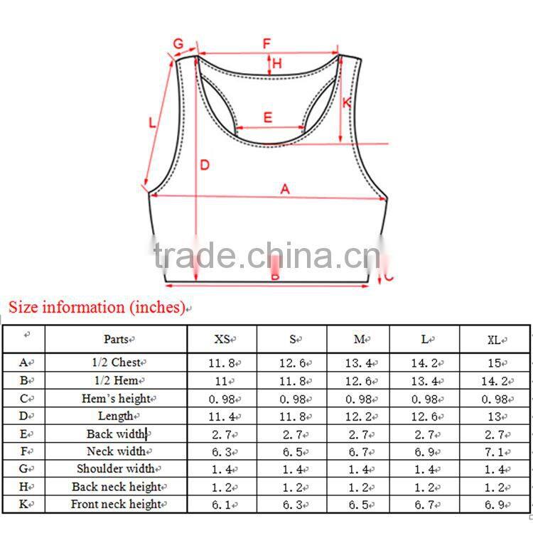 Fashionable cool dry hot sale women yoga sport sexy gym wear fitness bra