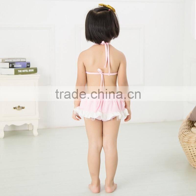 2017 Baby summer boutique clothing set baby bikini children's swimwear kids swimming wear baby beach clothing