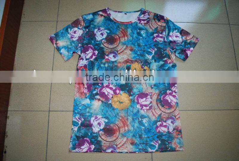 Longsleeve designer custom printed t-shirts fabric