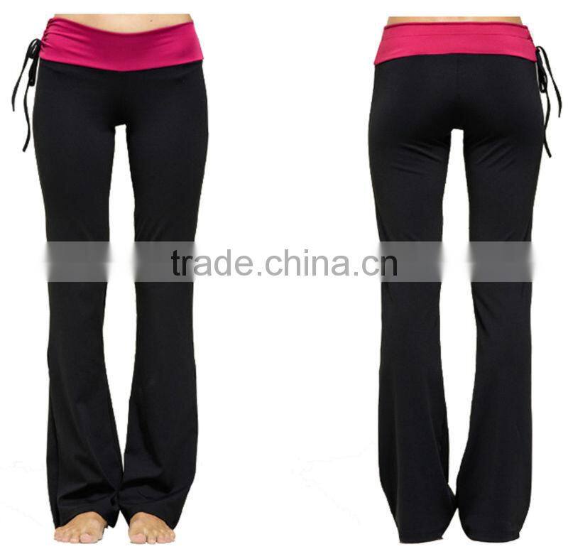 Womens Quick dry custom wholesale yoga pants