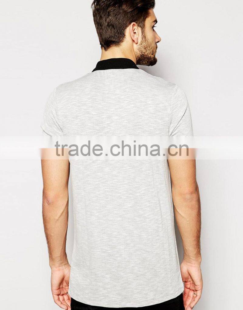 Custom men's loose knit polo shirt wholesale China factory polo shirt cheap wholesale polo shirt factory