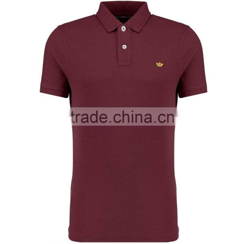 MGOO 2016 High Quality Short Sleeves Polo Summer Fashion Chest Logo 100% Cotton With Embroidery logo