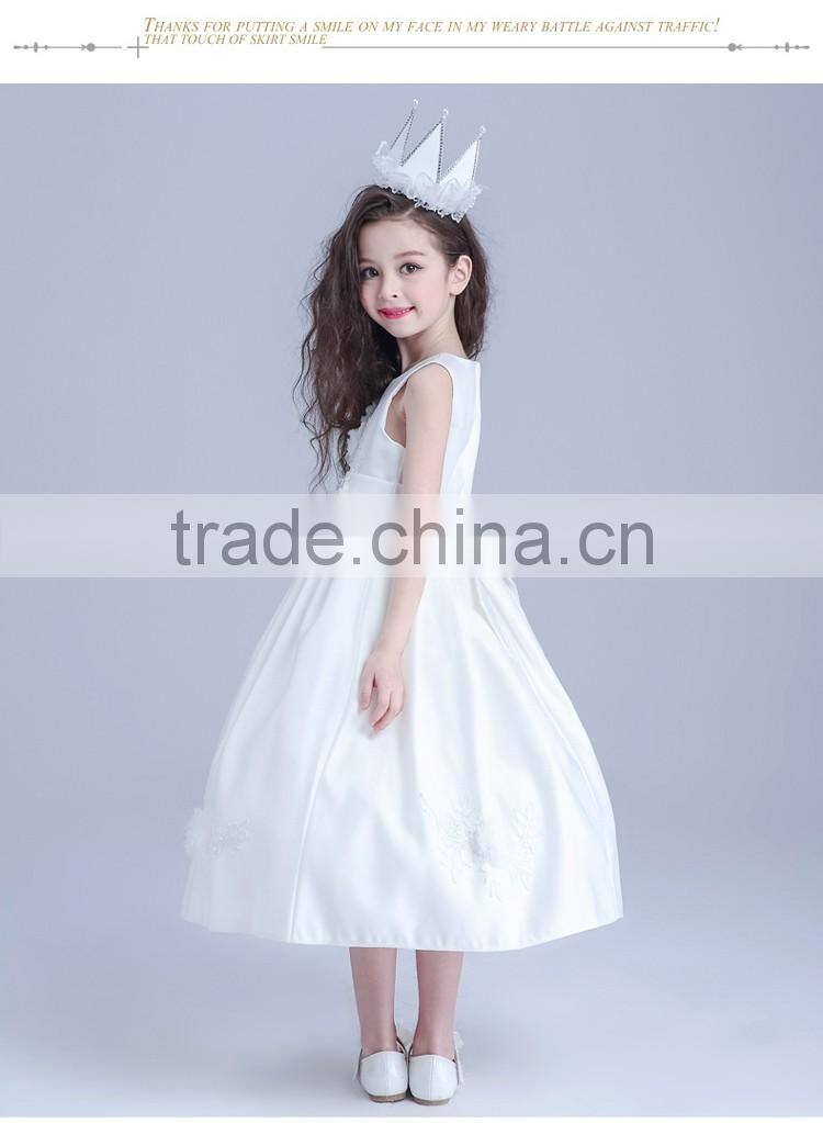 2017 wholesale children's boutique well dressed remake dress picture of children casual dresses