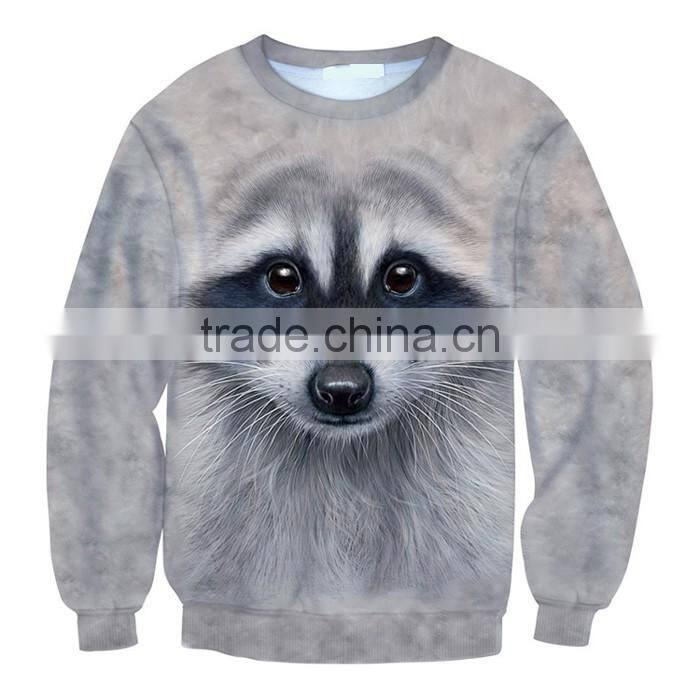 Hot sales high quality custom men stylish 3d printing sweatshirt