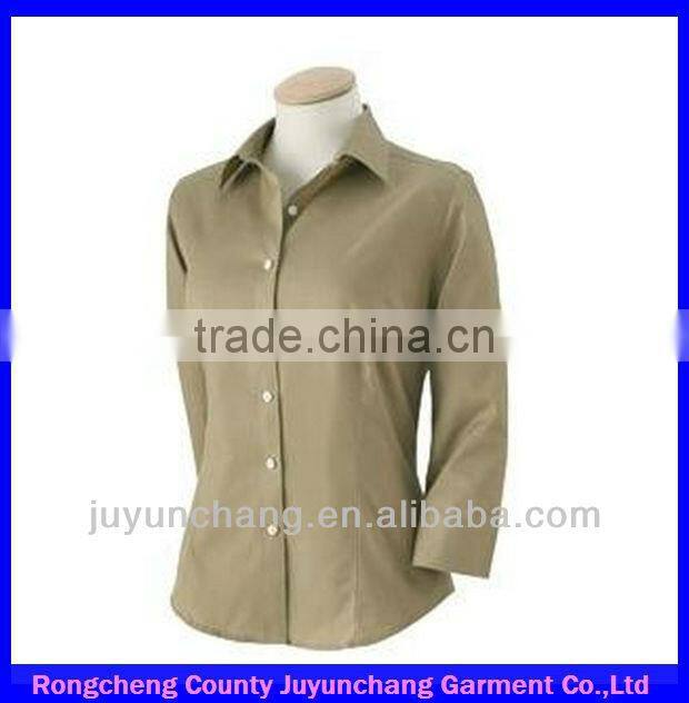 cheap wholesale hot selling fashionable elegant hotel manager uniform cotton shirts