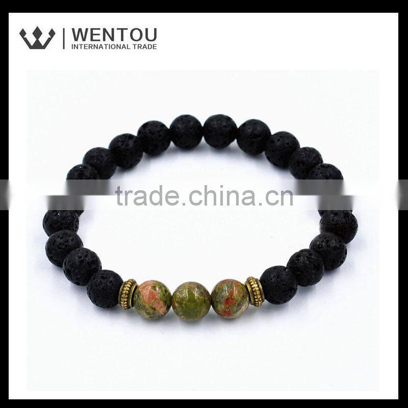 New designs Hot sale Lava Beads Bracelet