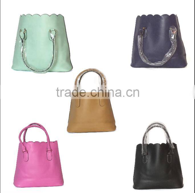 Wholesale fashion Monogrammed scalloped purse