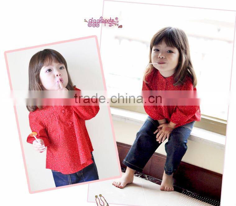 Girls new fashion new Models leisure new style girls shirts