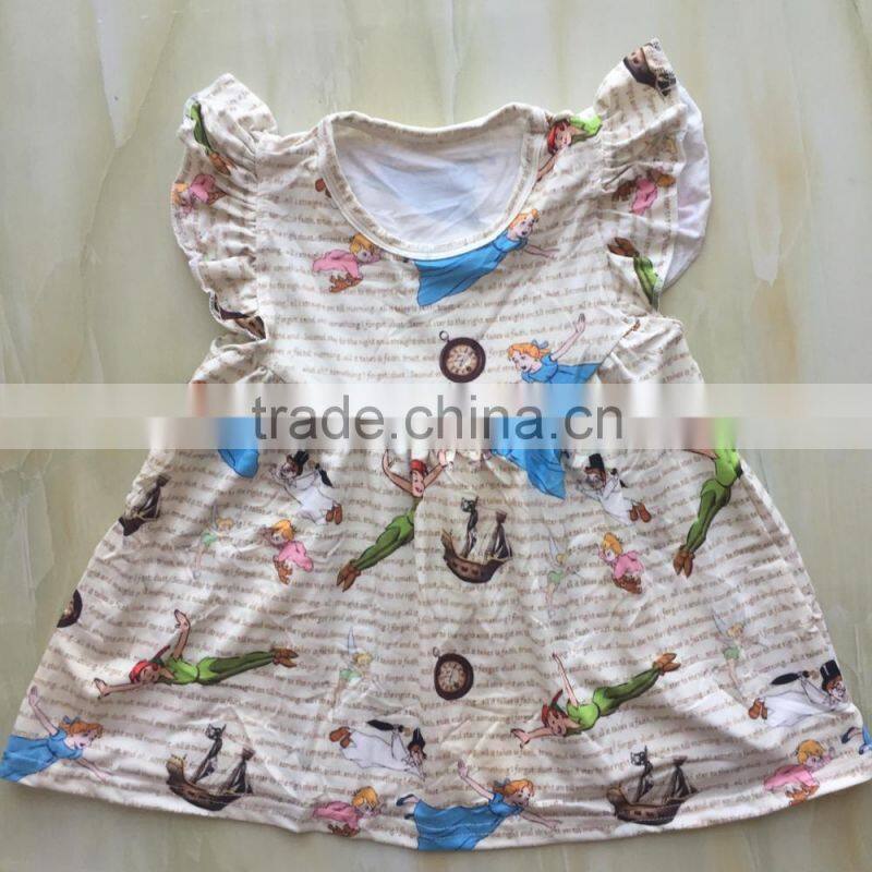WY-653 Cute Girl Dresses in Stock Kids Frocks Online 1 Year Old Birthday Dress for Baby Girl