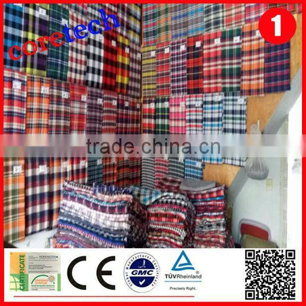 Hot sale comfortable cvc yarn dyed fabric factory
