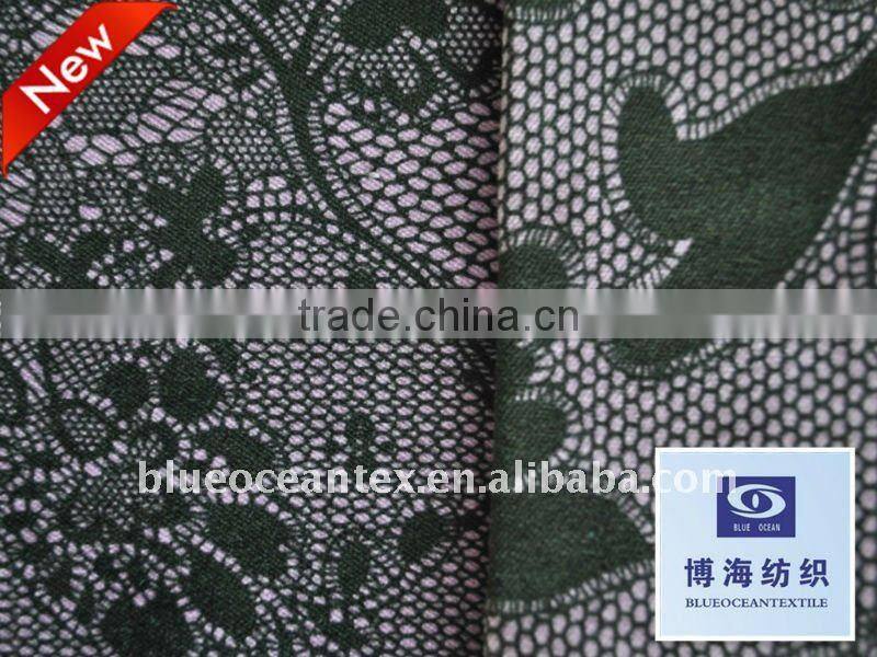 fashion Dyed colorfull spandex cotton velvet fabric