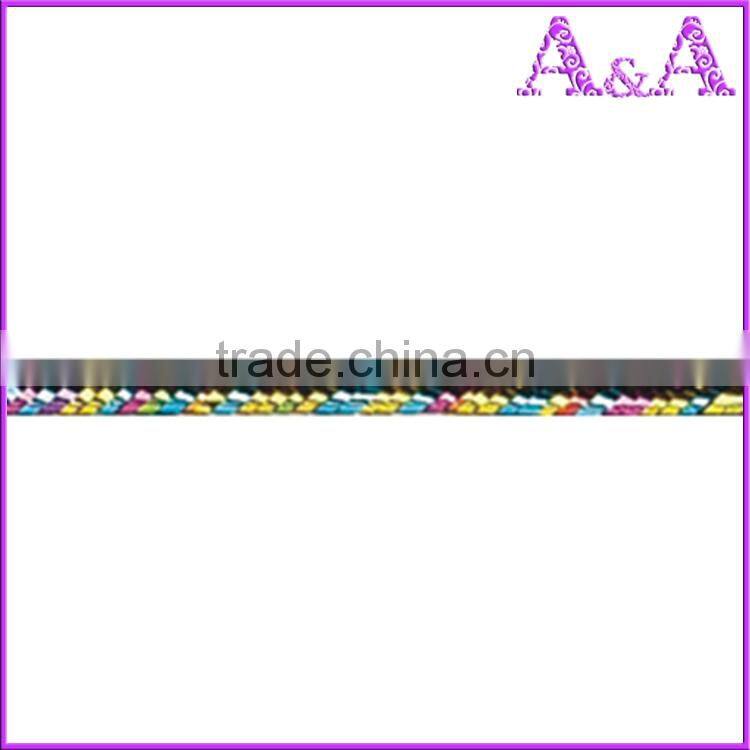 Non-elastic metallic cord/string for gift tags