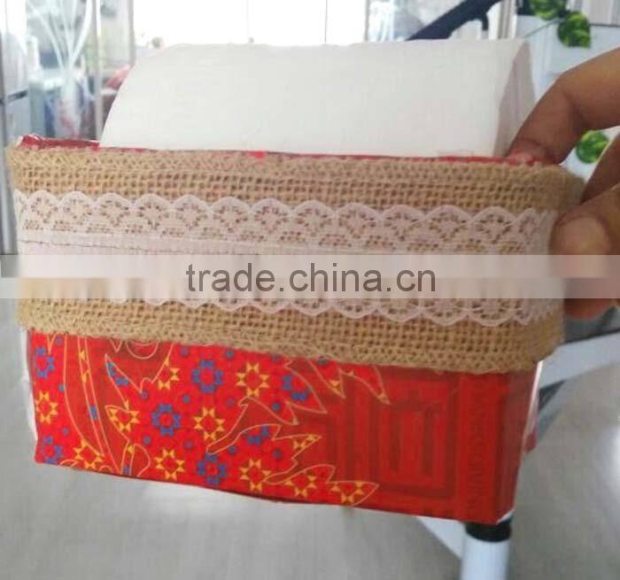 Linen ribbon/Bud silk linen volume/Linen lace band