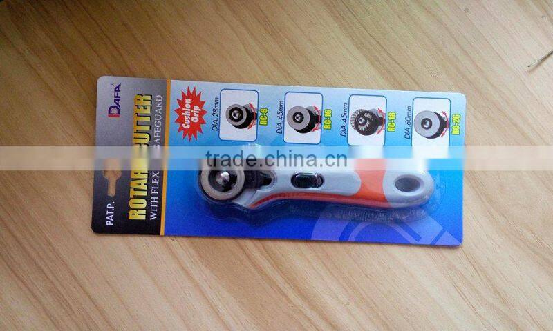Hot selling 2015 DAFA fabric rotary cutter, rotary die cutter for sale 28mm