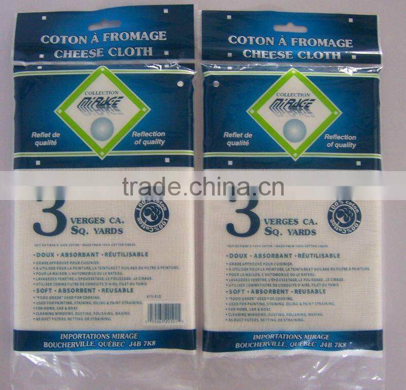 100% cotton cheese cloth Muslin cloth gauze