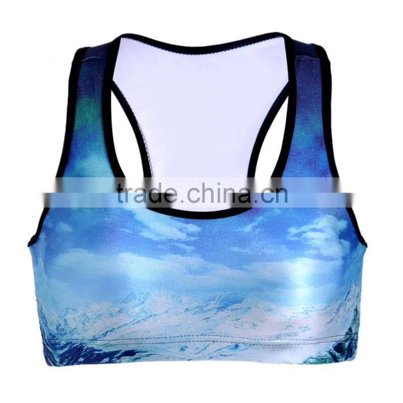 2015 Oeko Comfortable Quick Dry Breathable for women fitness wear Lady's Sports Bra S131-64