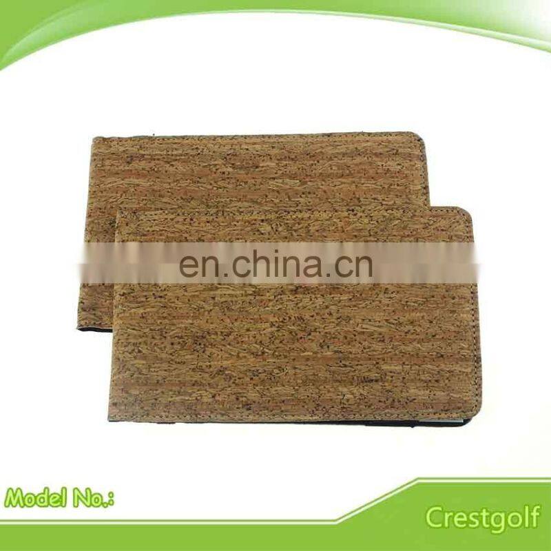 New Cork Material Golf Scorecard Holder