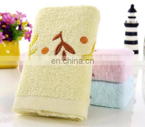 in stock cotton fabric embroidered towel on sale