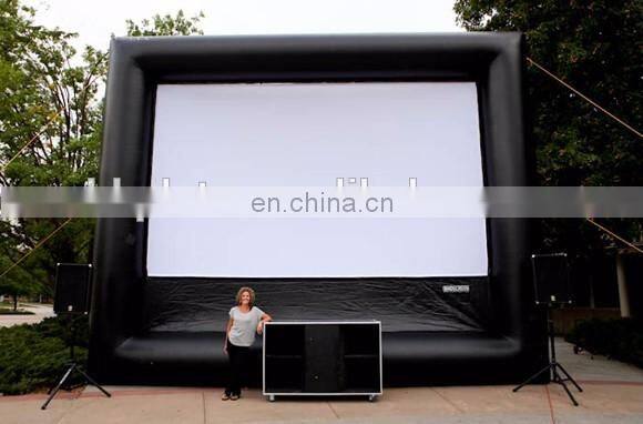 Giant inflatable projection screen for Colorado School Dance DJs