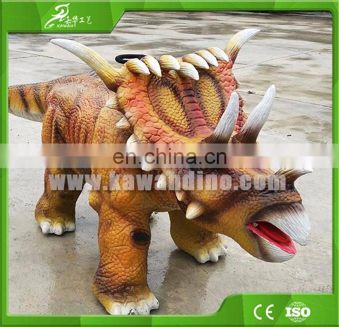 Interactive riding real walking dinosaur kids