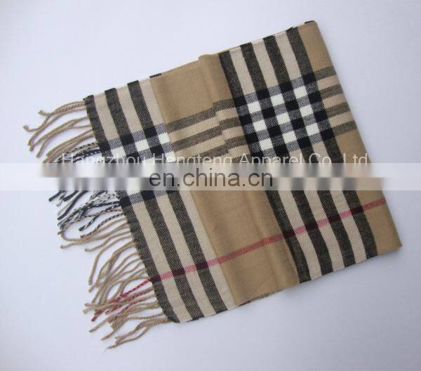 100% Acrylic Scarf with Cashmere Very Soft Feeling