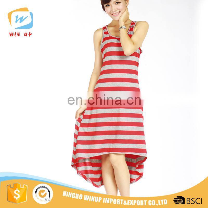 Casual Fashion short Front & Long Back Sexy Naughty Flower Girl Dress