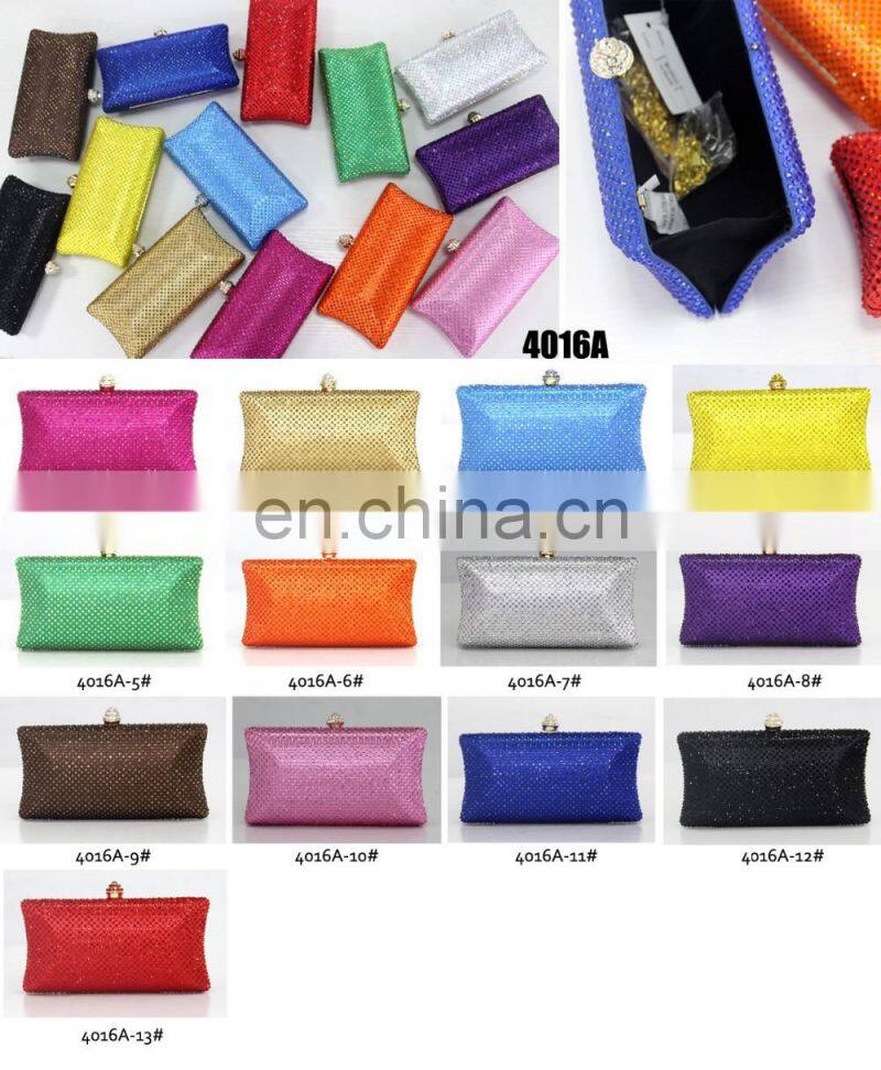 No.1802A Yellow color clutch evening party bags,evening clutch bags,multicolor crystal clutch bags