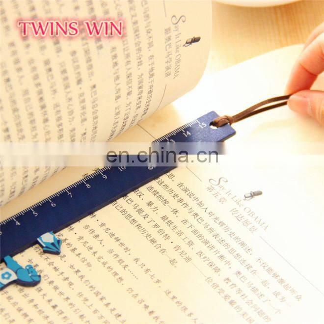 New Zealand 2018 new products office supplies and stationery promotion cute fancy animal shaped wooden ruler