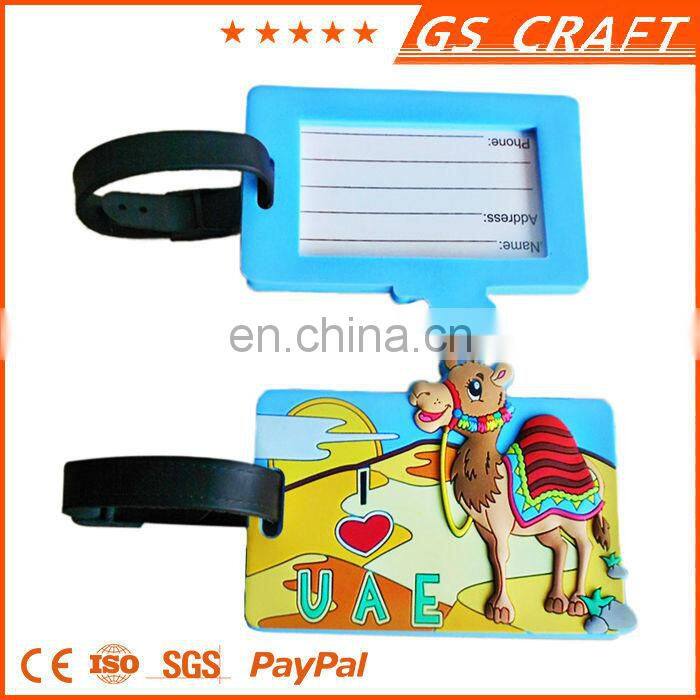 Newest product Factory price luggage tag pvc