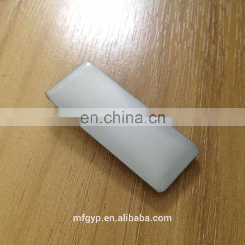 Free sample red plated money clip with spring