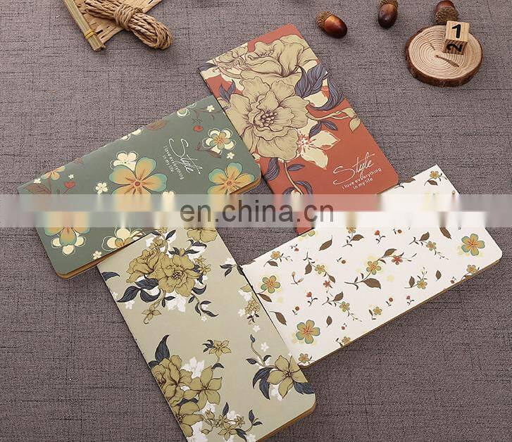 Color Floral Crush Travelers' Notepad Set 4/Pkg