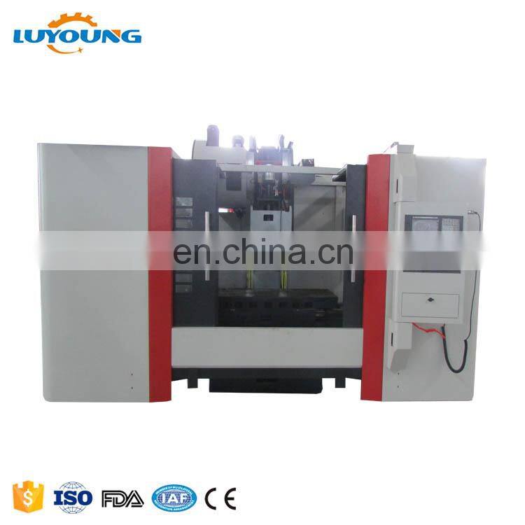 VMC1060 vertical 3 axis cnc mill operation vmc milling machine