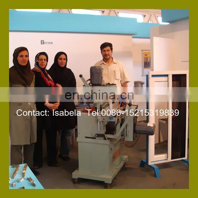 Double head copy router milling Aluminium window machinery