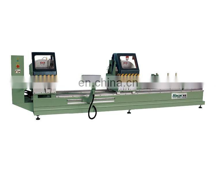 LJZ2C-CNC-500x4200 Aluminum Door Window CNC Double Miter Cutting Machine