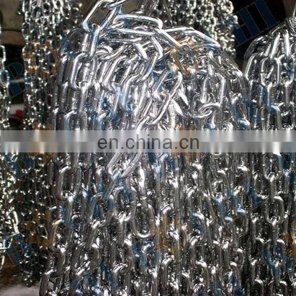 304 4mm 1/8" Stainless Steel Chain