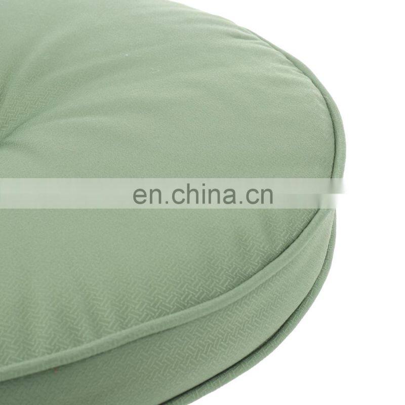 Home Decor Cyclic Breathable Solid color Light Green Round Chair Pad Seat Cushion Pad