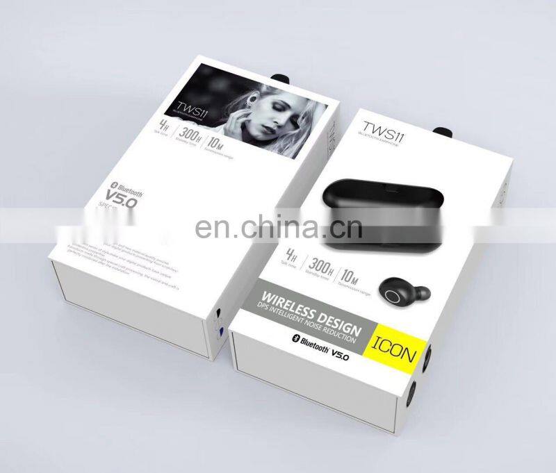 Wholesale Earbuds in Plastic rectangle Case muzo noise cancellation