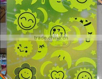 cheap star shape gold sticker ,metallic temporary for body decor