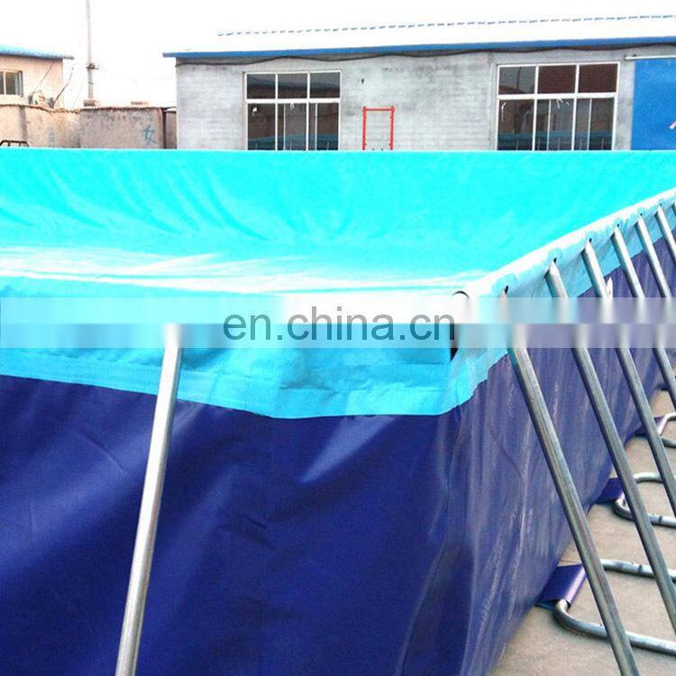 Summer Amusement Water Park Equipment Metal Frame Swimming Pool With Cheap Price For Sale